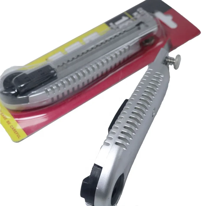 Retractabe Auto Load Utility Slide Lock Knife Box Cutter Blade