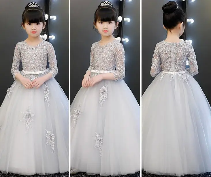 2023 производство высококачественное праздничное платье для маленьких девочек