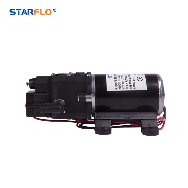 STARFLO FL-3203 100PSI 12v dc 5.1LPM Мини автоматический Электрический водяной насос для автомойки, список цен