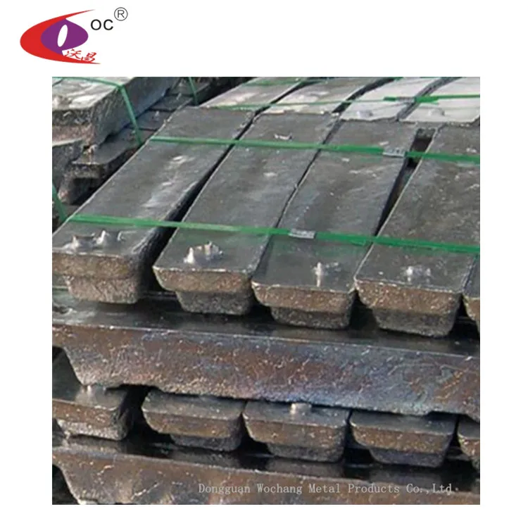 China factory wholesale pure lead ingot price