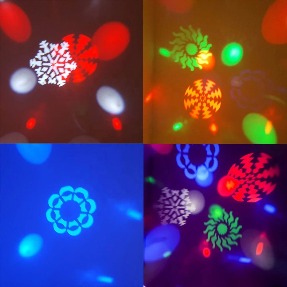 Professional LED Space UFO Crystal Magic Ball Light for Dj Disco