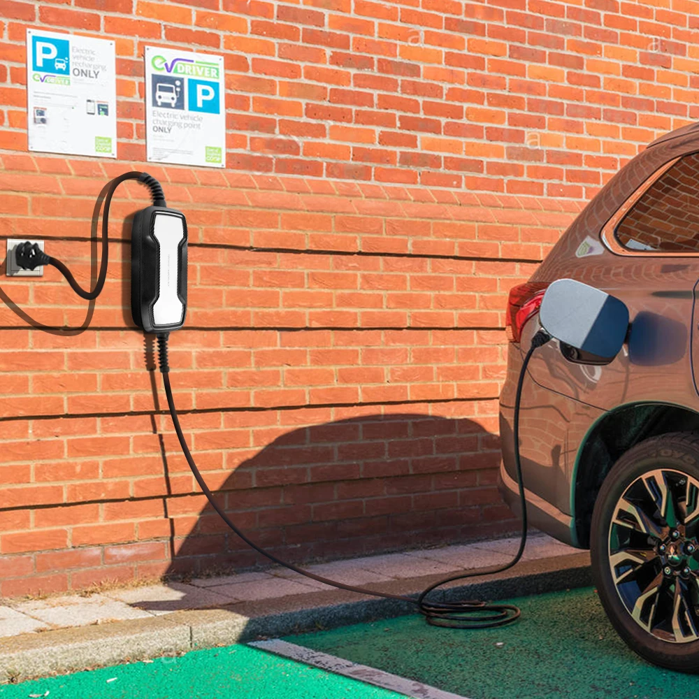 10/16A モード2 EV充電ケーブル 電気自動車充電用 ポータブルEV充電器