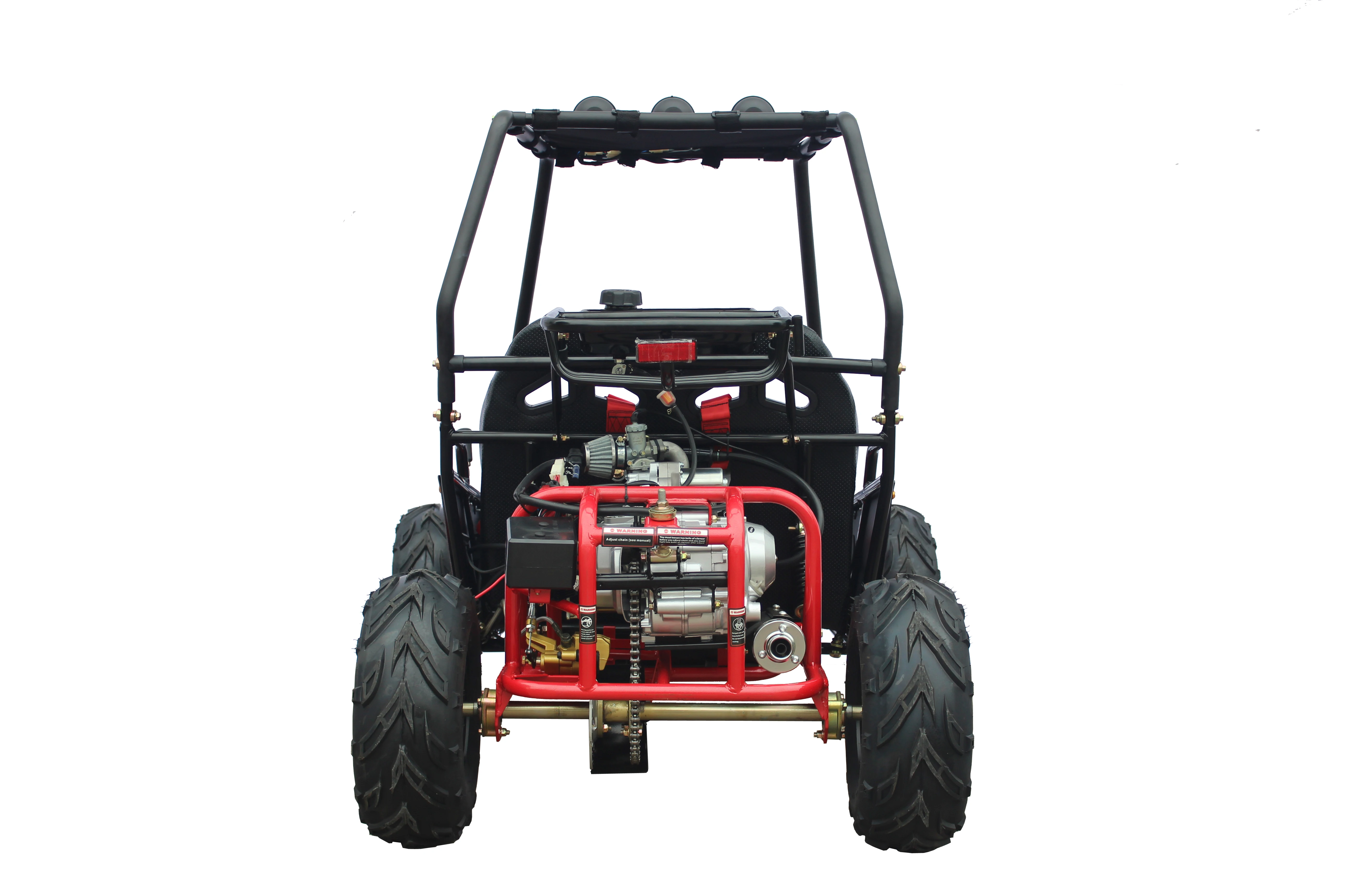 125 Cc Mini Gasoline Go Kart for Kids Chain Drive Buggy on Road  Kids Buggy