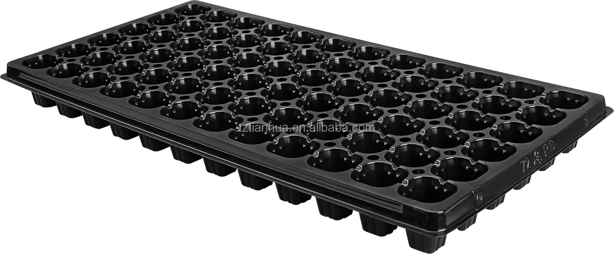 32,50,72,98,104,105,128,162,200,288,406,512 Cell Plant Plug Nursery Seed Growing Tray for Vegetable Seedling Propagation