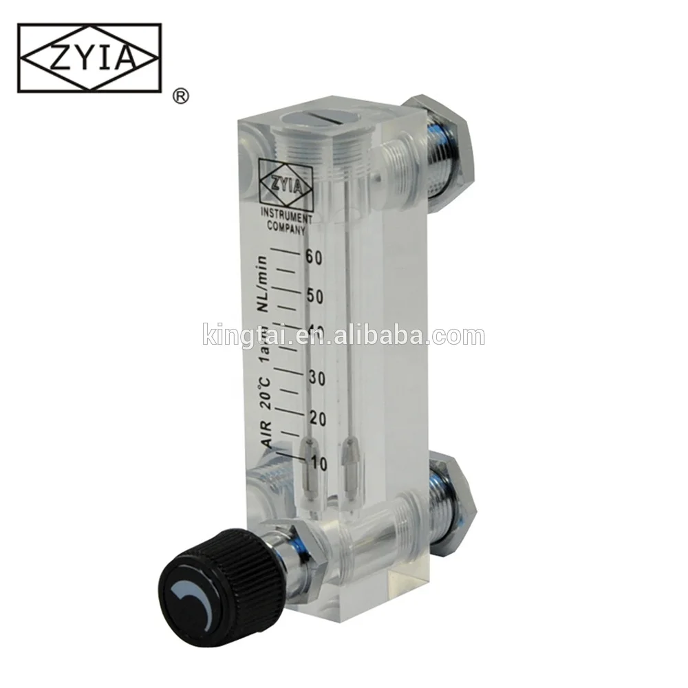 LZM-6T Hot Sales Handle Panel Mounted Air N2 Gas Flow Meter