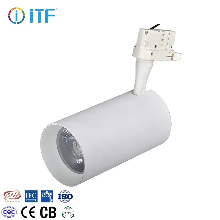 China Modern Fixture Surface Ceiling Spot Lighting System Rail COB LED Track Light