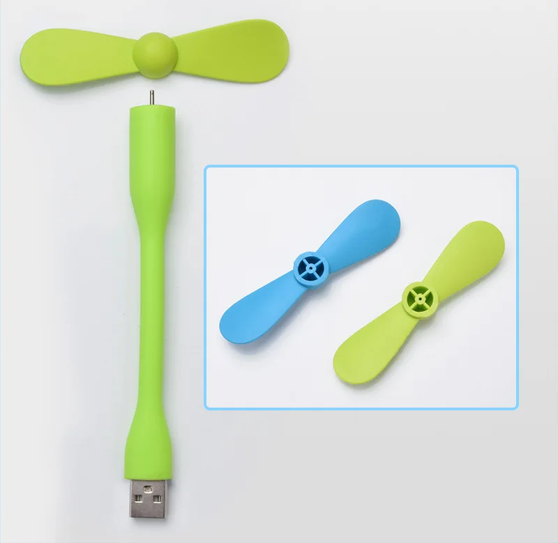 Plastic Material Promotion Gift Mini USB Cooler Fan for Apple Phone Android Mini Fan
