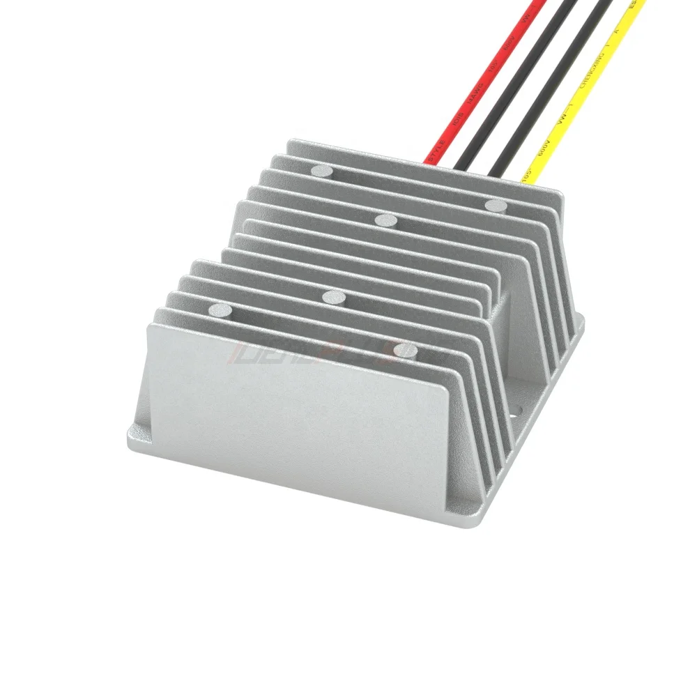 Factory Waterproof 6 Volt DC to 12 Volt 5A 60W DC Step-up Converter Power Supply Inverters & Converters