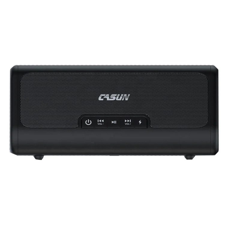 Высококачественное беспроводное зарядное устройство CASUN с bluetooth 10 Вт, с динамиком и беспроводным зарядным устройством, подставка для телефона