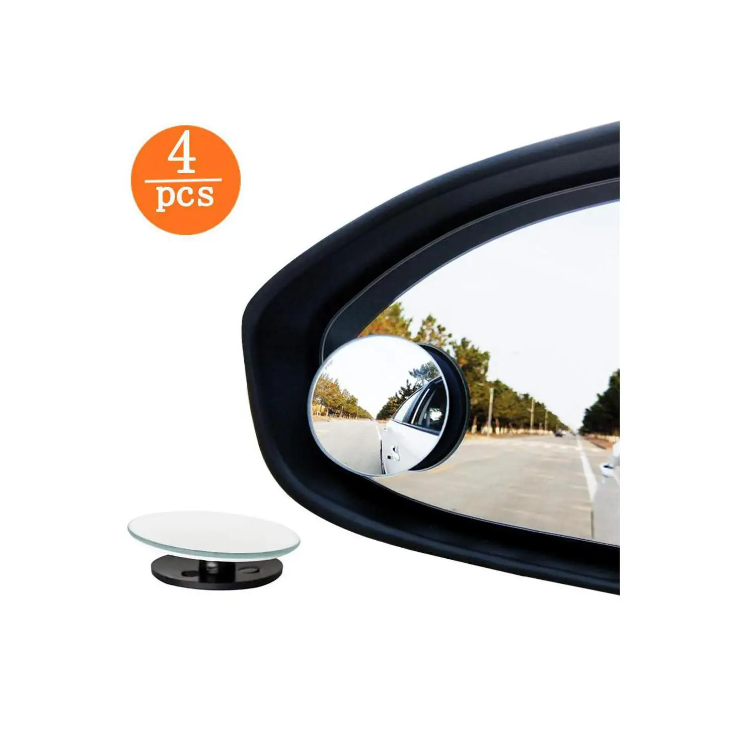 convex rear view mirror automotive