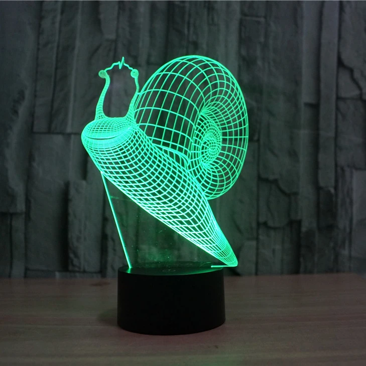 Best selling foreign trade new  3D lights colorful led lights creative products gifts night light