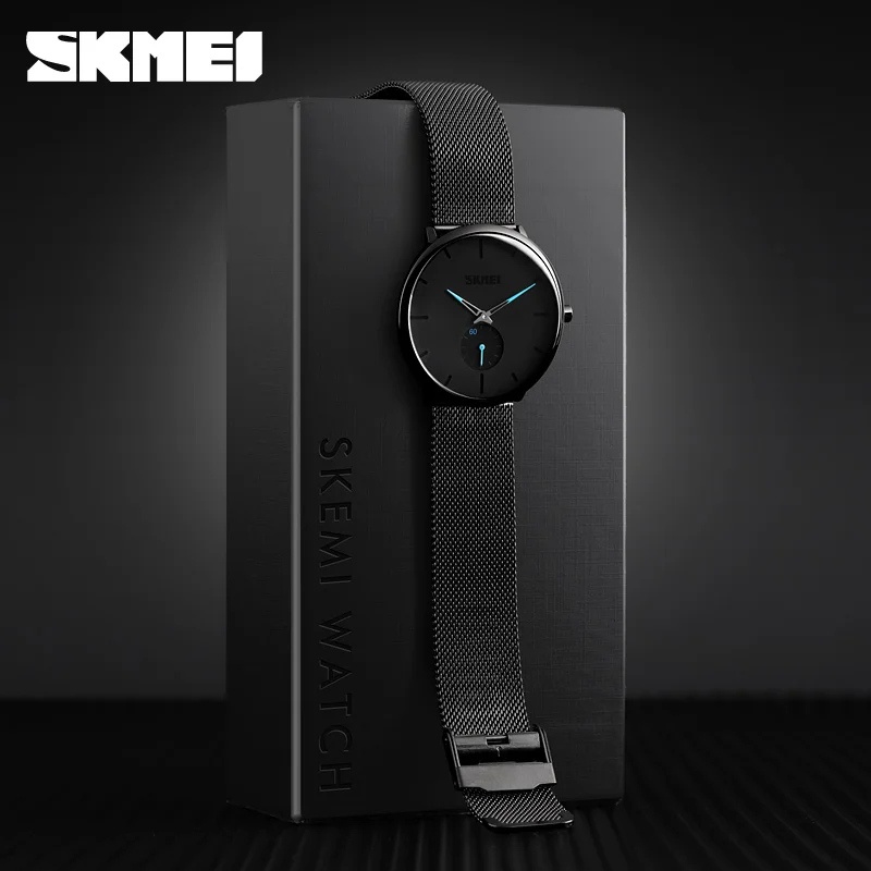 SKMEI 9185 Watch Men's Quartz Wristwatch with 30M Waterproof