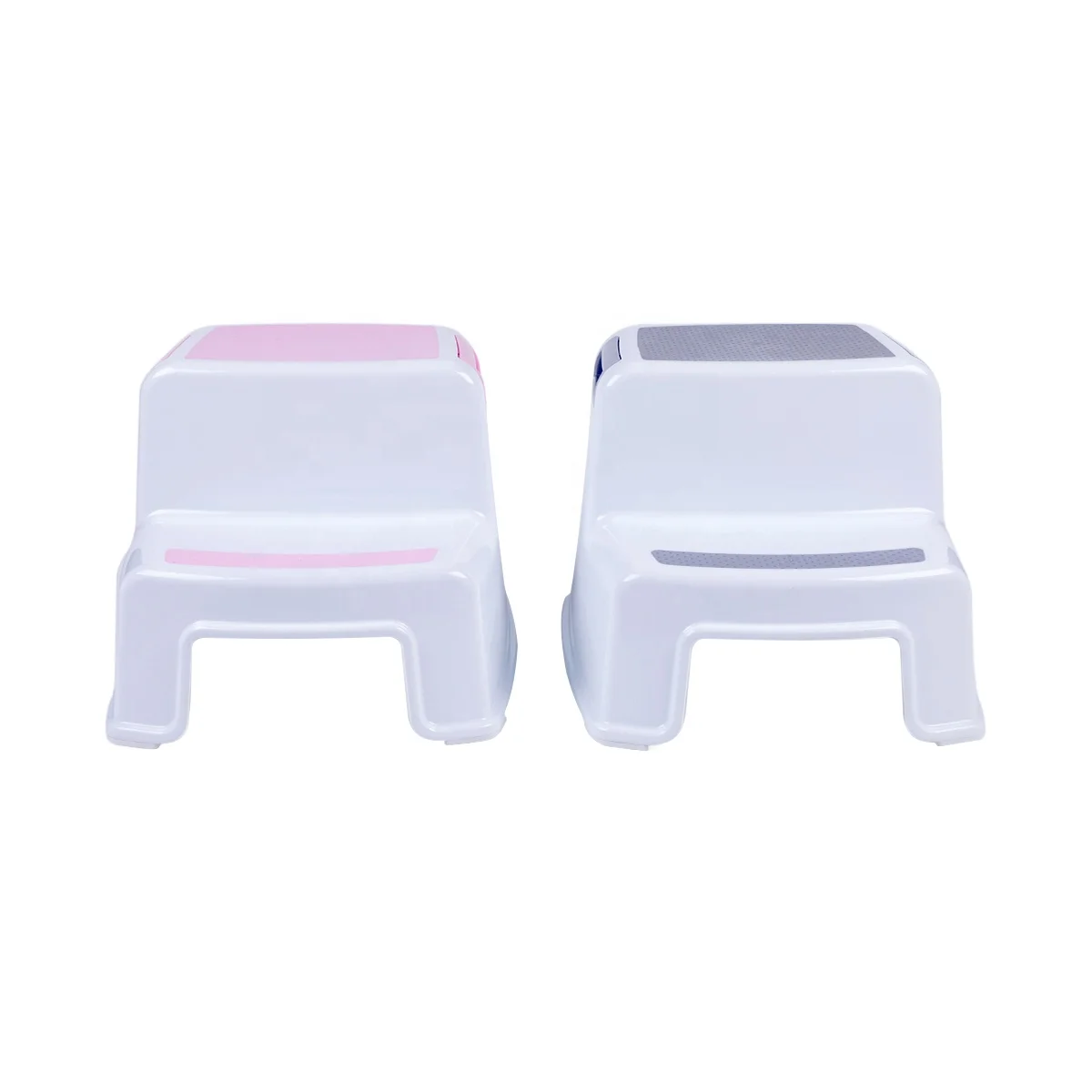 Пластиковый Прочный детский/Детский горшок тренировочный двухножный ступенчатый стул