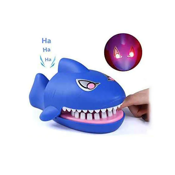 Glowing Eyes Party Novelty Kid Shark Dentist Game Evil Laughter Sound 