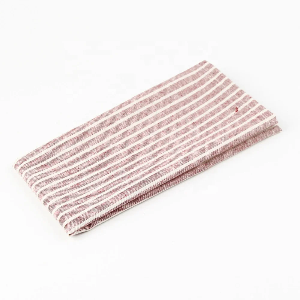 Модные тканевые салфетки 30x40 см хлопковые полосатые льняные теплоизоляционные коврики коврик для обеденного стола