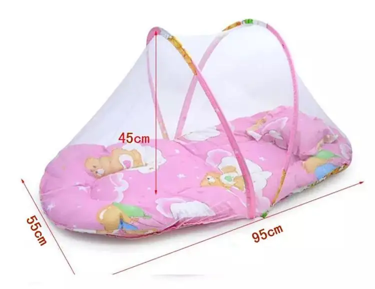 newborn baby bed with net