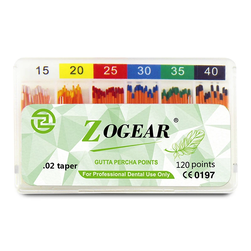 
 ZOGEAR dental gutta percha points  