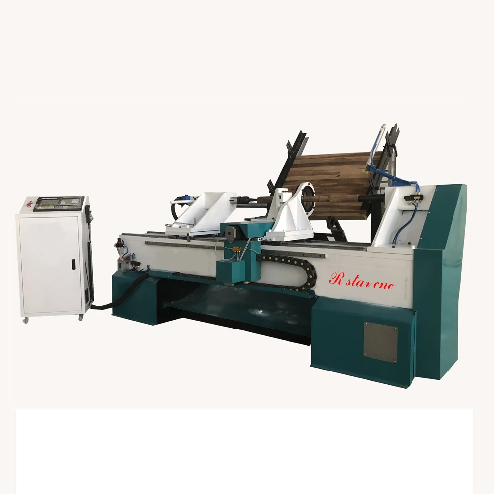 High Speed Wood Automatic Turning Lathe Machine with Auto Loading Bracket