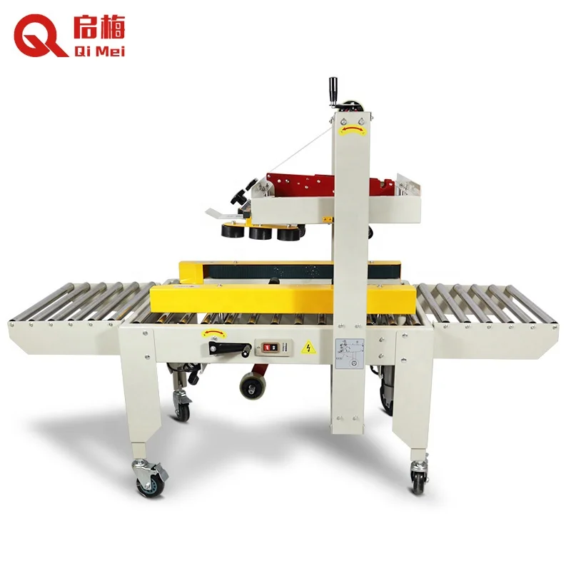 Automatic Flaps Folding Adhesive Tape Carton Sealing Machine