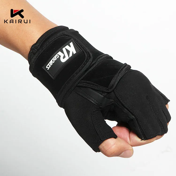 Оптовая продажа Лучший спортивный фитнес-тренажер перчатки для кроссфита