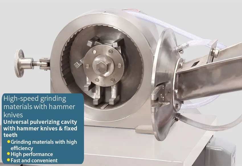 Машина для измельчения семян сои, трав, перца, зерна, машина для измельчения риса с системой водяного охлаждения