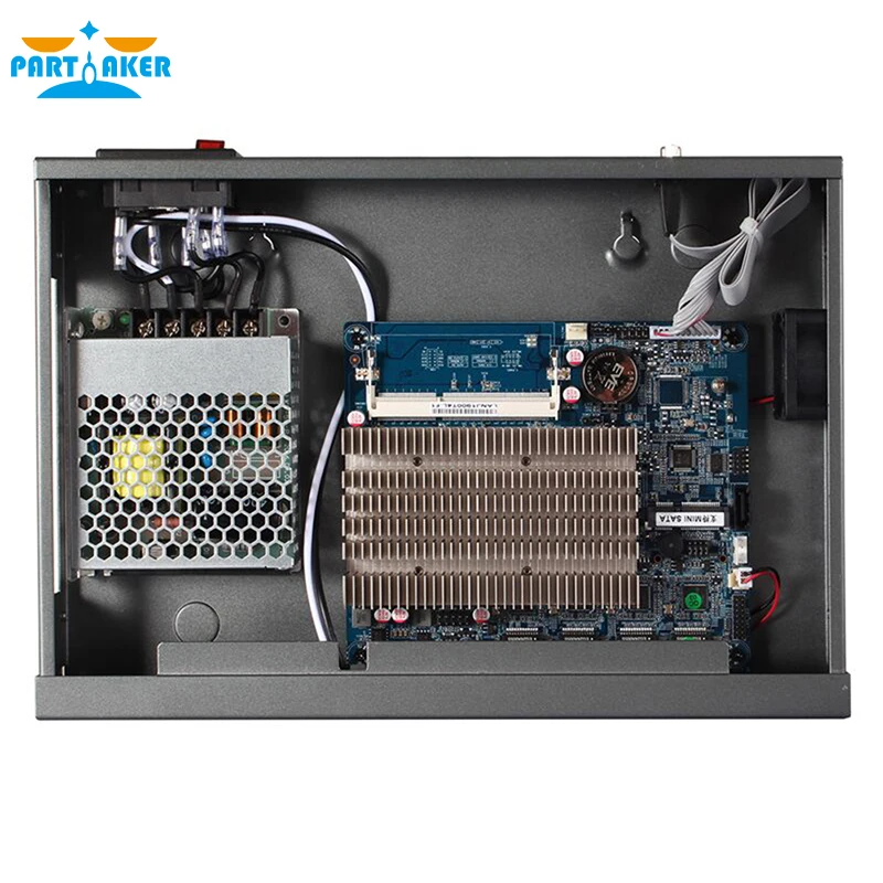 Fanless PfSense Firewall Soft Router Mini PC Quad Core J1900 4 Nic Gigabit Ethernet Computer Network Appliance 4GB Ram 64GB SSD