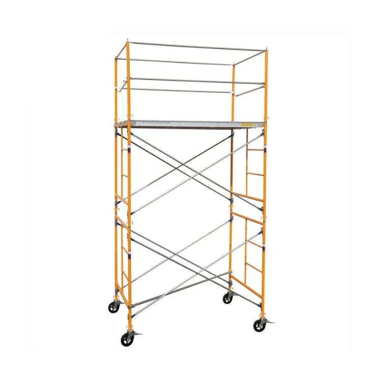 Mobile Mobile scaffold tower rolling with caster wheel| Alibaba.com