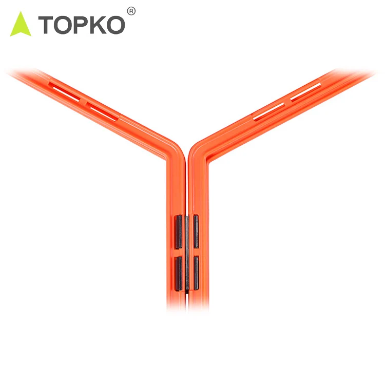 Оптовая продажа фирменная этикетка TOPKO оборудование для спортзала и фитнеса Футбольная эко-полипропиленовая нейлоновая Гибкая лестница