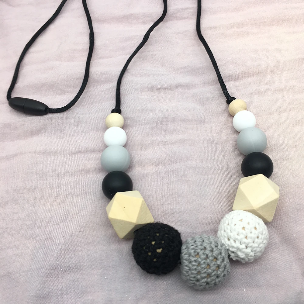 teething necklace mum