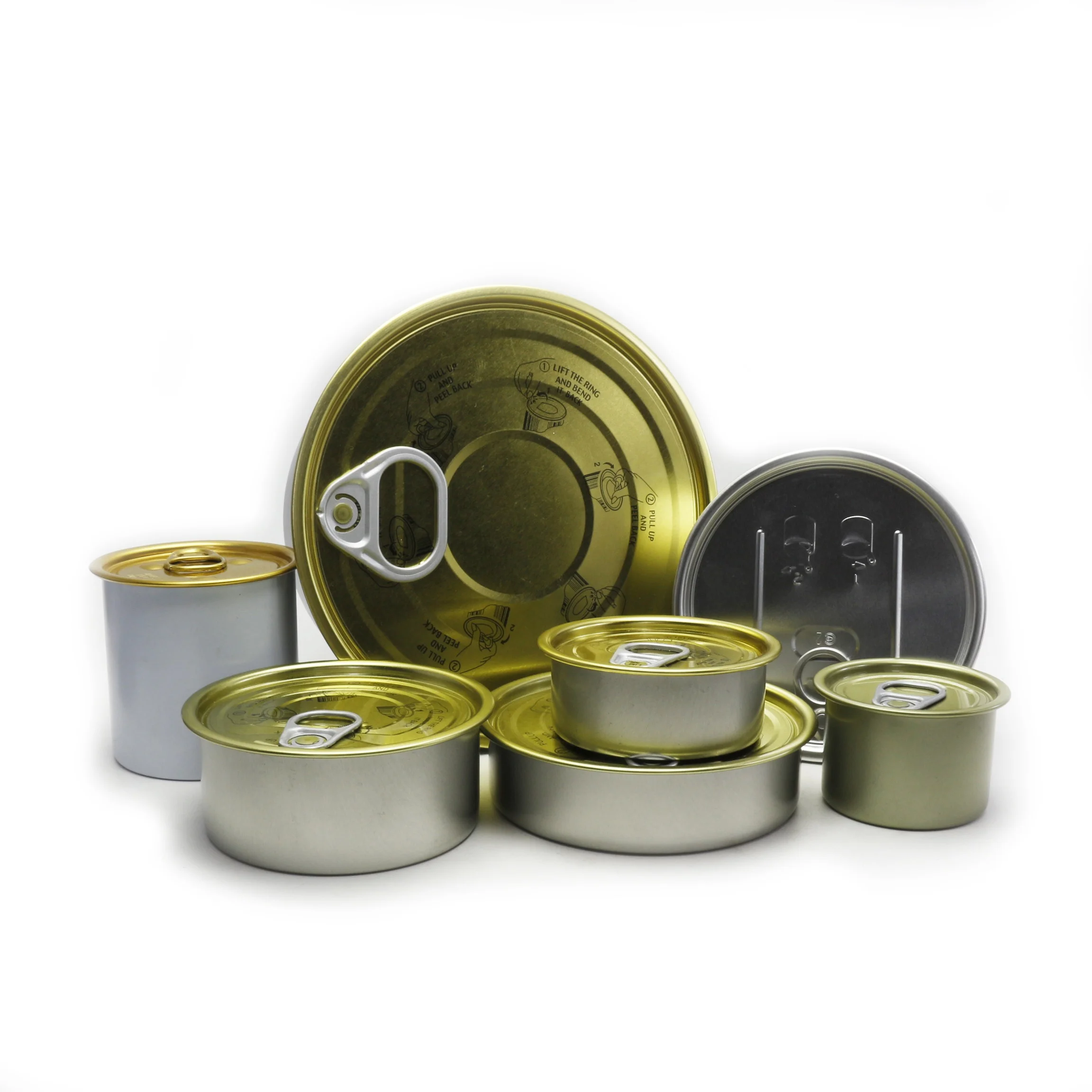 Custom Empty Bulk Sardine Cans For Food Canning Aj100d Buy Empty