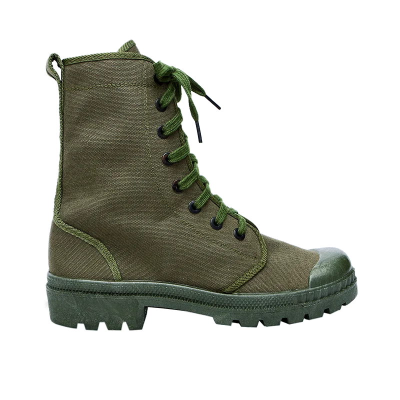 Xinxing MB05 Outdoor Activity Custom Cotton Canvas Fabric Durable Rubber Outsole Tactical Boots for Men Adventure