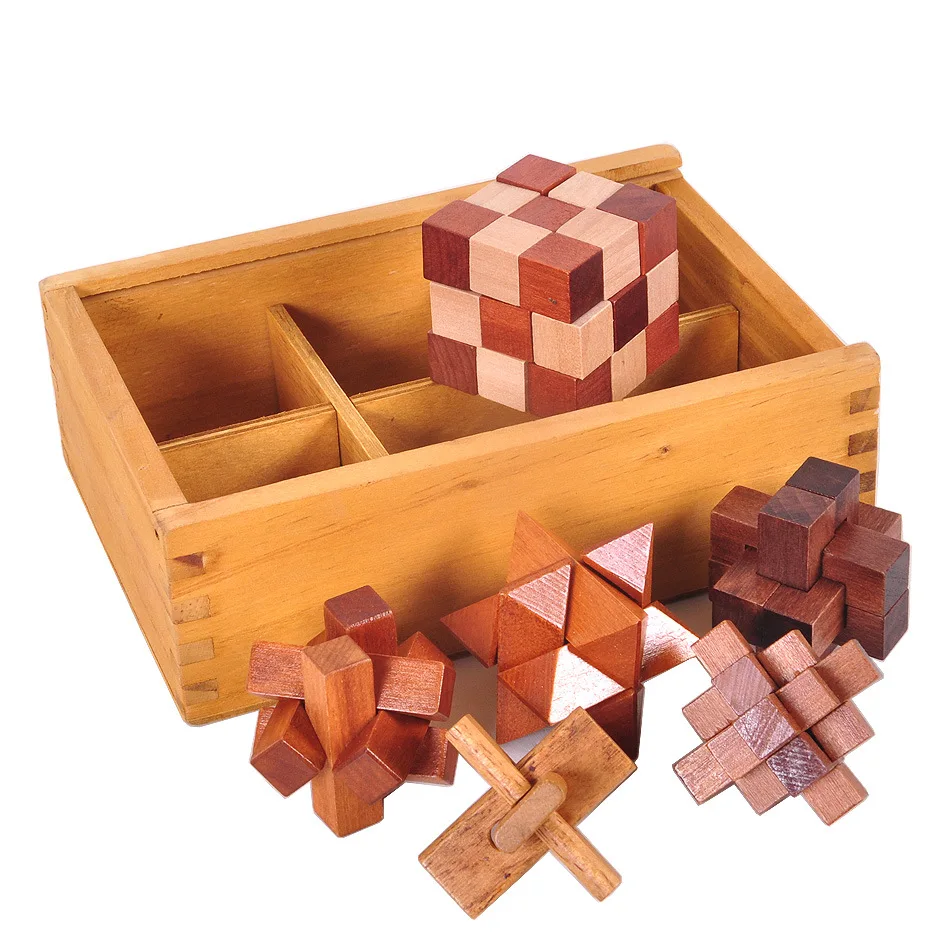 Cubo Madeira Encaixe Quebra Cabeça Puzzle Tetris Wood Rubiks