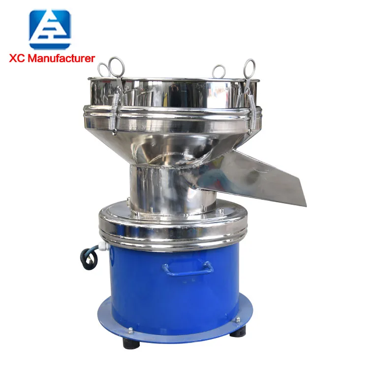 
450 vibrating screen for soybean milk filter with ultra-quiet and large output vibrating screen sieve machine 