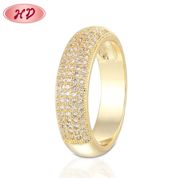 3 Gram 18K Rose Gold Diamond Wedding Ring For Women-nlmtdanang.com.vn