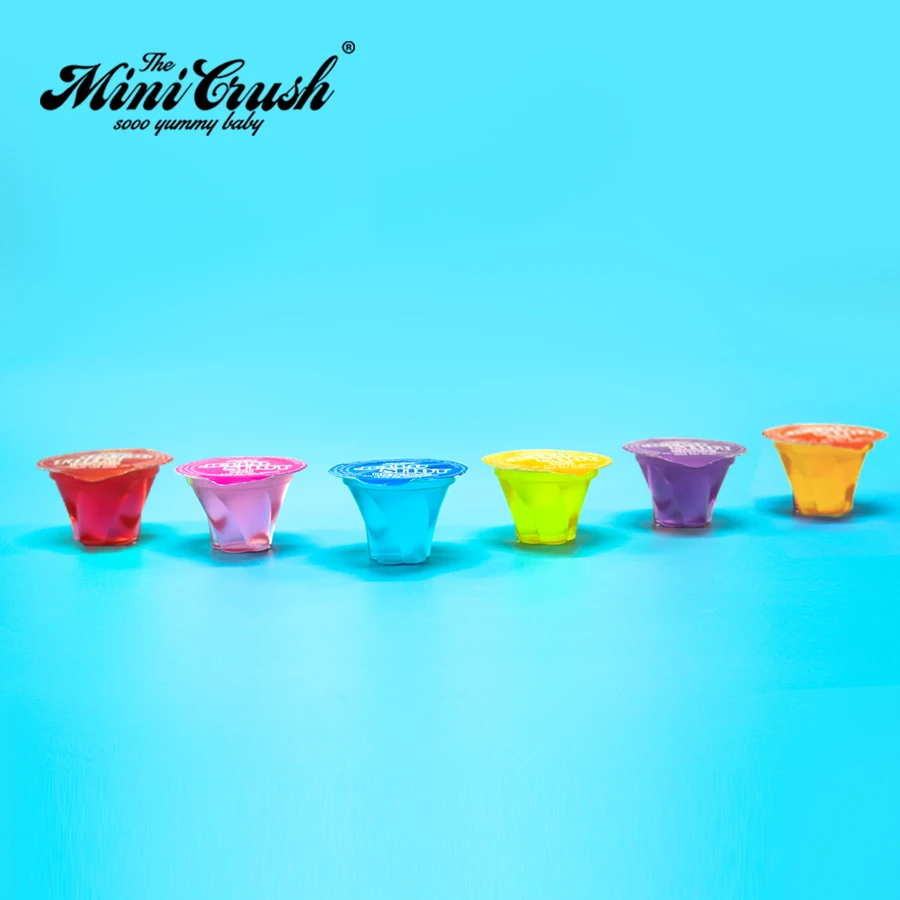 Tropical Fruit Cocktail in Cups, Vodka Jello Shot Syringe