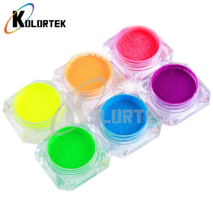 Polvo Fosforescente Que Brilla En La Oscuridad - 20gr, Color Morado, Para Resinas Y Manualidades