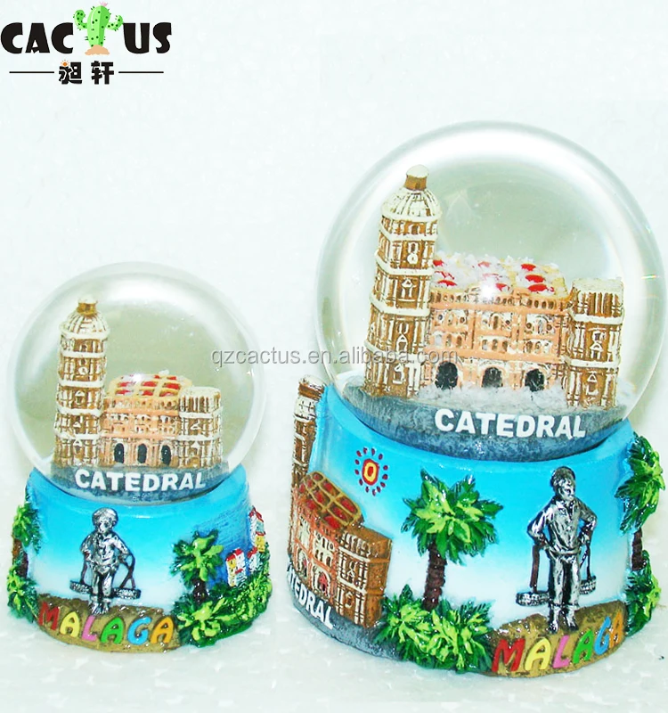 High Quality with Custom Design Polyresin Decorative Souvenir Snow Globe