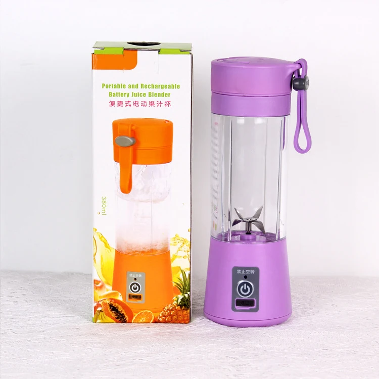 380ML Handheld USB Squeezer Juice Machine, Portable blender, Fruit Mix –  Noble Utensils-The Best for your Kitchen