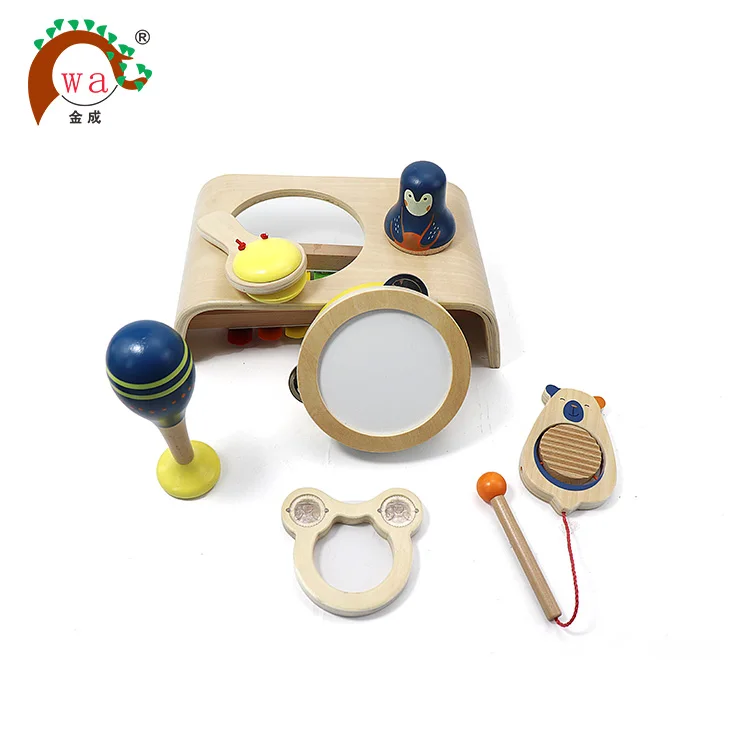 
 Игрушечный музыкальный инструмент, деревянный музыкальный инструмент для детей  