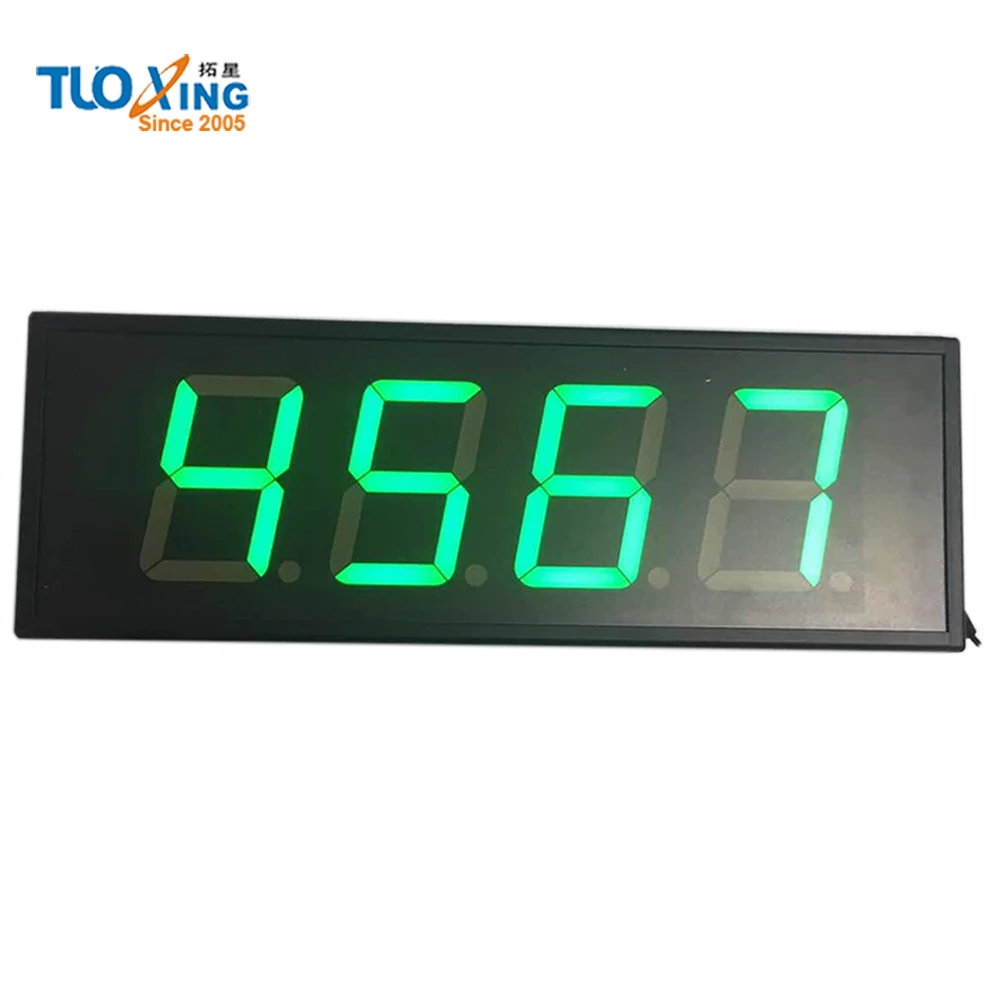 LED Counter Work with a Pulse Green Light Digital Counter Sensor