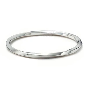 Latest Fashion Jewelry Charm 925 Sterling Silver Bracelet Bangle