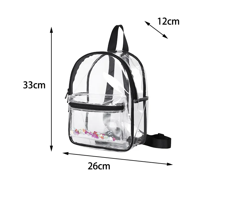 Buy Wholesale China Clear Backpack Heavy Duty Pvc Transparent School  Backpack Large Capacity For College Boys And Girls & Clear Backpack Heavy  Duty Pvc Transparent School at USD 3.62