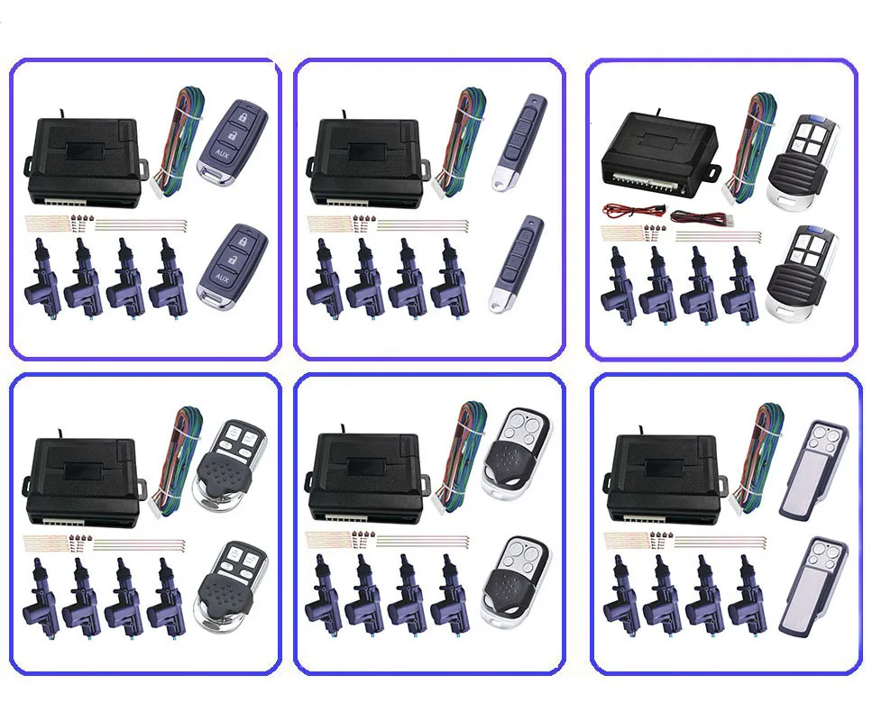 Автомобильный Центральный дверной замок T223, система без ключа, с дистанционным управлением, с сигнализацией