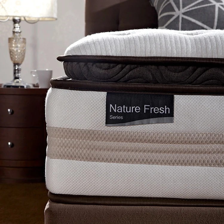 Luxury comfort Sleeping 5 Star Hotel Style Compress Box Super Soft Foam Sponge Pocket Spring Mattress Prices