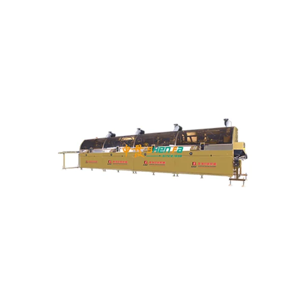 Multi Functional Liner Type Silk Screen Printing Machine for Container