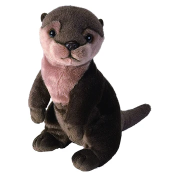 10" Asian Clawed Otter Plush Stuffed Animal Toys
