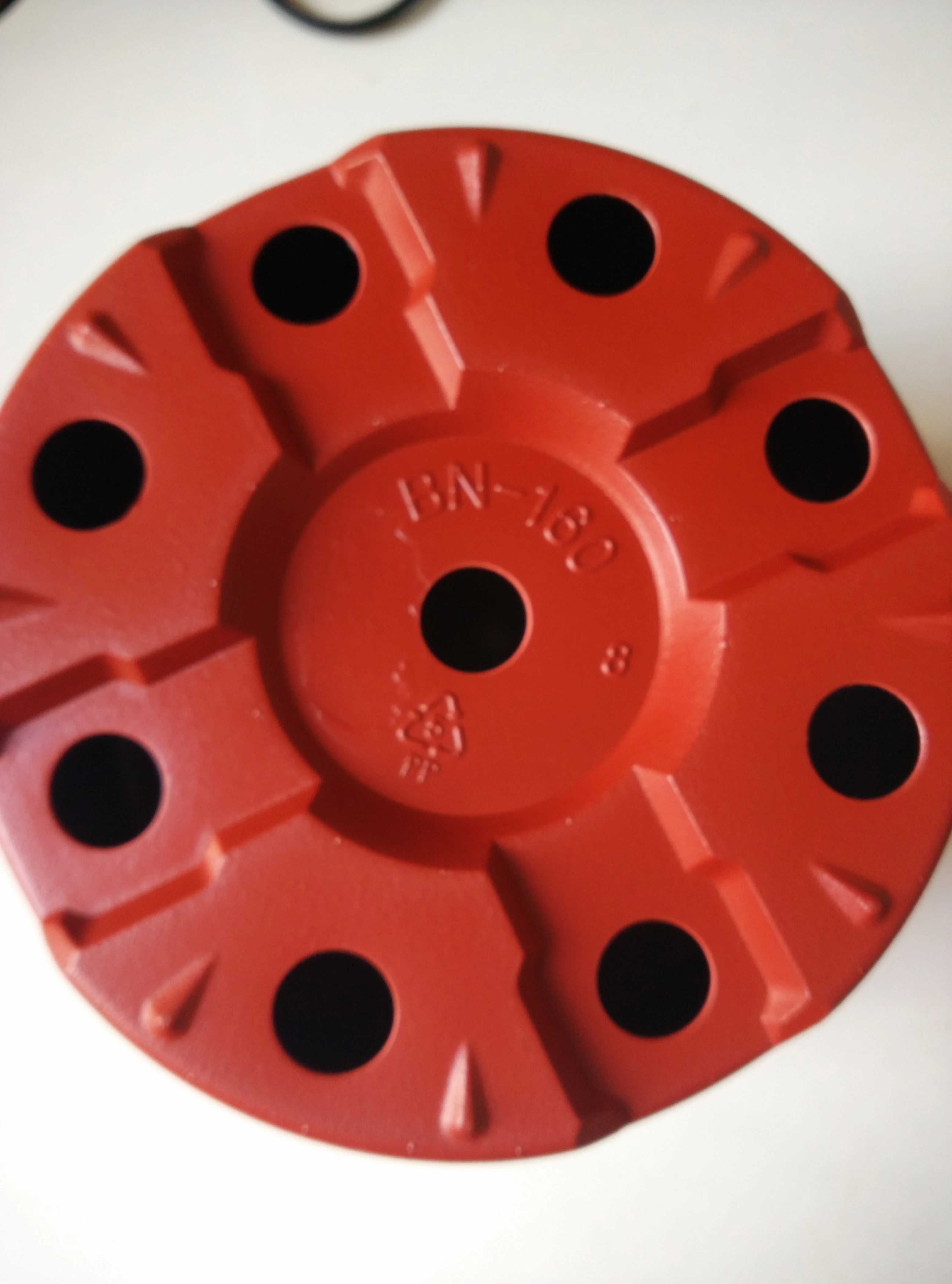 Дешевый пластиковый двухцветный цветочный горшок