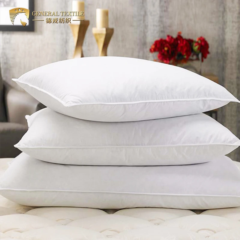 Белый полиэстер мяч силиконовый заполнены подушки для гостиниц и больниц