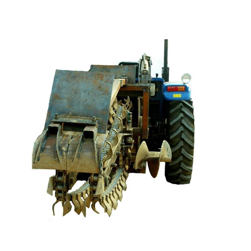 High Efficiency Energy Saving Double Chain Trencher Machine Trencher Teeth