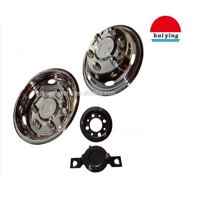Enjoliveurs Moyeu Roue 16 Pouces Universels - Couvre-jantes Décoratifs PP, Protection